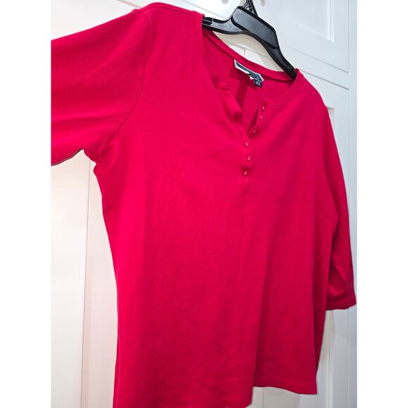 Karen Scott Henley Shirt - Size XL - Picture 3 of 12